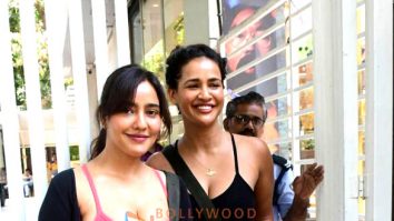 Photos: Neha Sharma and Aisha Sharma snapped outside a Pilates studio in Bandra