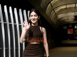 Photos: Pratibha Ranta snapped outside Roy Kapur Films office in Khar