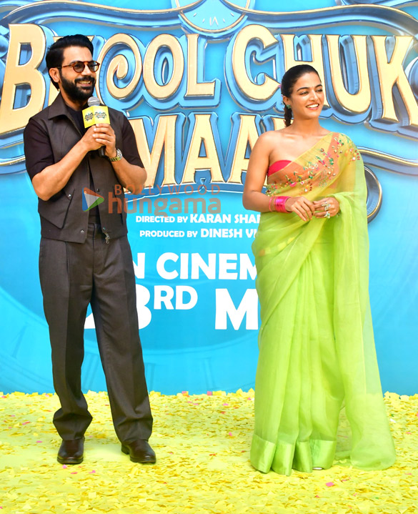 photos rajkummar rao and wamiqa gabbi snapped promoting their film bhool chuk maaf 6