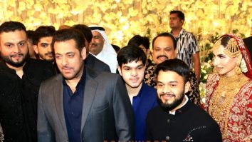 Photos: Salman Khan snapped at the wedding of Ayaz and Zeba in Mumbai