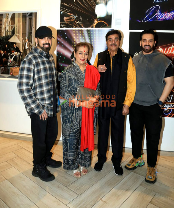 Photos: Shatrughan Sinha, Poonam Sinha, Luv Sinha & Kussh Sinha snapped at House of Creativity x Designera Art Show Photos: Shatrughan Sinha, Poonam Sinha, Luv Sinha & Kussh Sinha snapped at House of Creativity x Designera Art Show