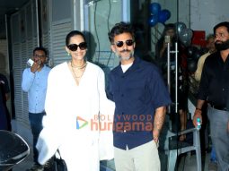 Photos: Sonam Kapoor Ahuja and Anand Ahuja snapped in Bandra