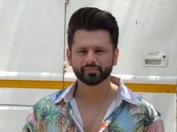 Rahul Vaidya wearing funky butterfly shirt