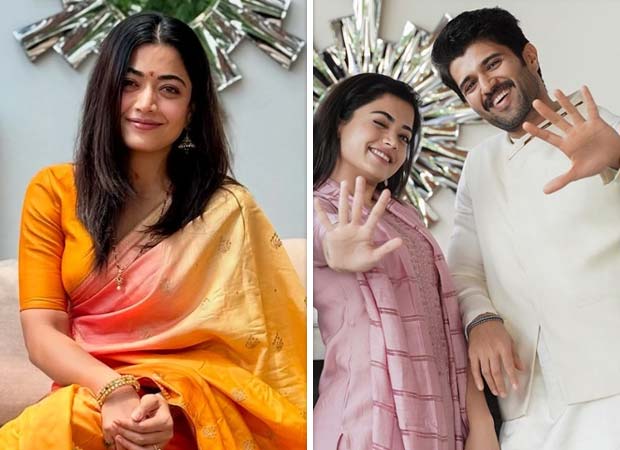 Rashmika Mandanna sparks buzz with saree pics; fan observe a Vijay Deverakonda connection