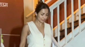 All white is always in trend! Malaika Arora gets clicked with son Arhaan