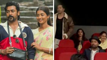 Pooja Hegde attends Retro screening in London with Hai Jawani Toh Ishq Hona Hai co-stars Varun Dhawan and Mrunal Thakur