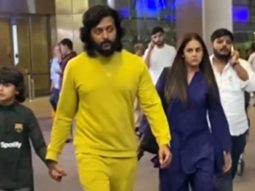 Riteish & Genelia Deshmukh get clicked with kids at the airport