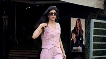 Sanjana Sanghi in a pink Khakee co ords looks pretty