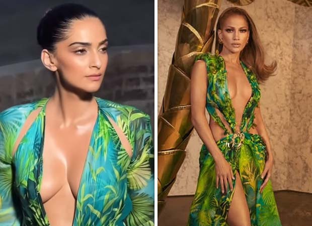 Sonam Kapoor channels Jennifer Lopez in Versace look : Bollywood News – Bollywood Hungama