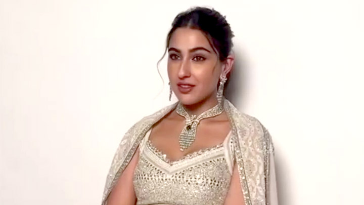 Sara Ali Khan winning hearts with her white lehenga look