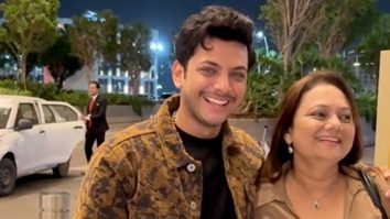 Vishal Jethwa spotted with his mom at the airport