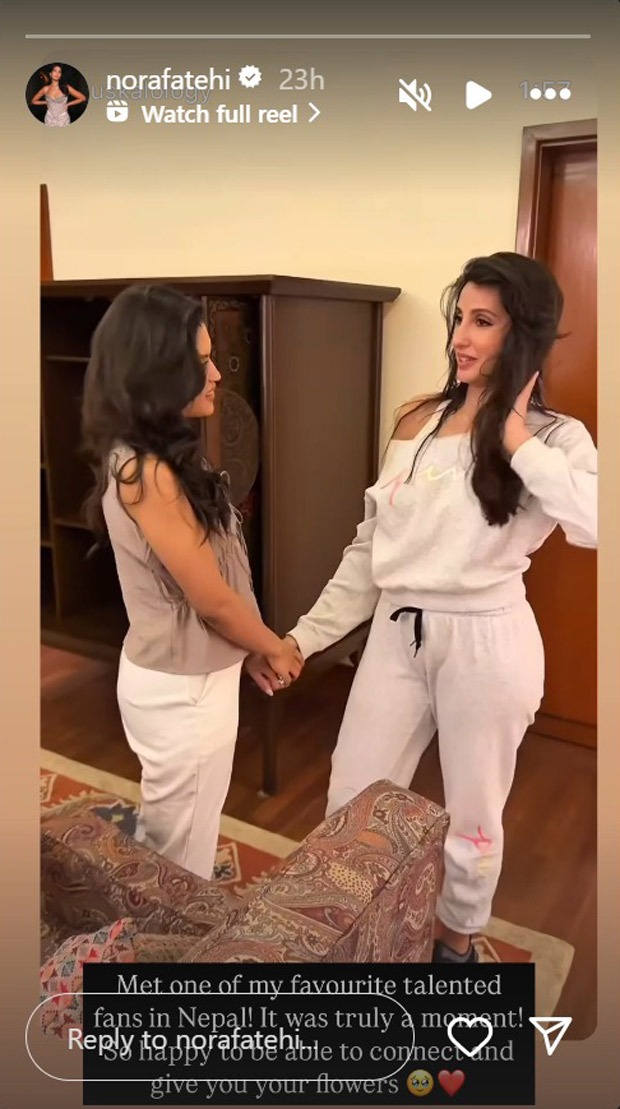 Nora Fatehi feels the love as Nepal fans create an unforgettable charity concert moment