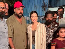 Sunny Leone wraps bilingual South film, shares candid moments with the team