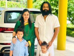 Pragathi shares heartwarming Father’s Day tribute to Rishab Shetty: “We’re so lucky to call you ours”