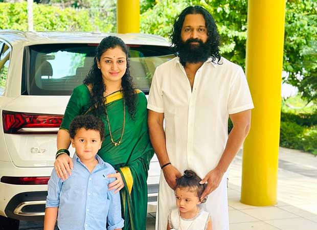 Pragathi shares heartwarming Father’s Day tribute to Rishab Shetty: “We’re so lucky to call you ours”