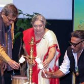 Subhash Ghai and Jackie Shroff join NGO students to celebrate Yoga Day at Whistling Woods