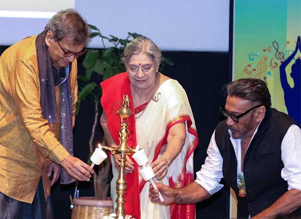 Subhash Ghai and Jackie Shroff join NGO students to celebrate Yoga Day at Whistling Woods