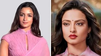 Alia Bhatt channels Rekha’s iconic Silsila saree look at Umrao Jaan screening
