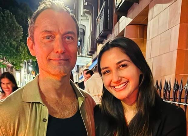 From Screen to Real Life: Nikita Dutta meets her Hollywood crush Jude Law : Bollywood News – Bollywood Hungama