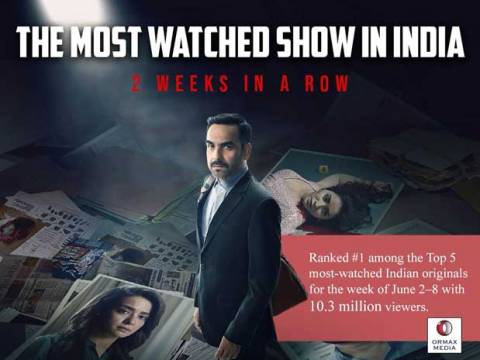 Applause Entertainment’s Criminal Justice: A Family Matter stands as most watched show in India for 2 weeks in a row