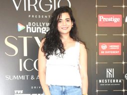 Mithila Palkar poses at Bollywood Hungama’s Style Icon Panel