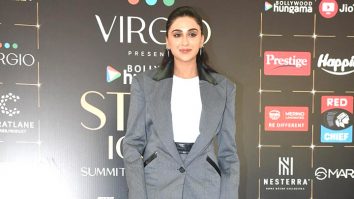 Absolutely love the boss lady avatar! Nimrat Kaur Ahluwalia at Bollywood Hungama’s Style Icon Panel