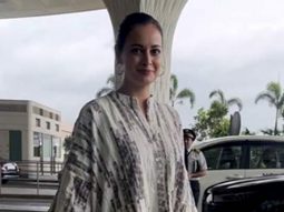 Casual airport look is the way to go! Dia Mirza