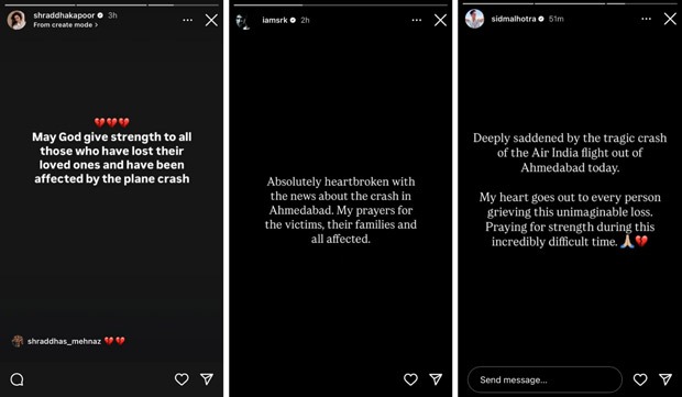 Ahmedabad plane crash: Akshay Kumar, Karan Johar, Vicky Kaushal and other celebs mourn tragedy