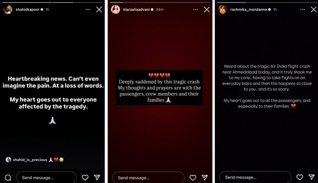 Ahmedabad plane crash: Akshay Kumar, Karan Johar, Vicky Kaushal and other celebs mourn tragedy