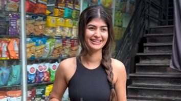 Gym babe! Anjini Dhawan gets clicked by paps