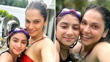 Isha Koppikar enjoys a fun mother daughter getaway in Kasargod, Kerala
