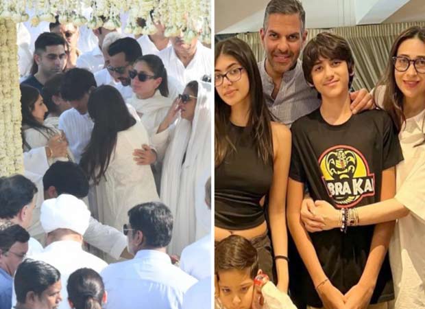 Karisma Kapoor’s son Kiaan seen grieving at father Sunjay Kapur’s funeral in Delhi; actress offers support