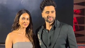 Love birds Rakul Jackky papped together