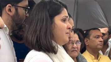 Mannara Chopra father’s last rites