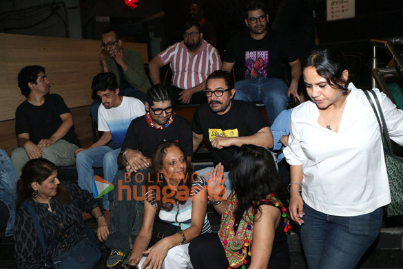 photos aamir khan gauri spratt and team sitaare zameen par snapped at juhu pvr 4