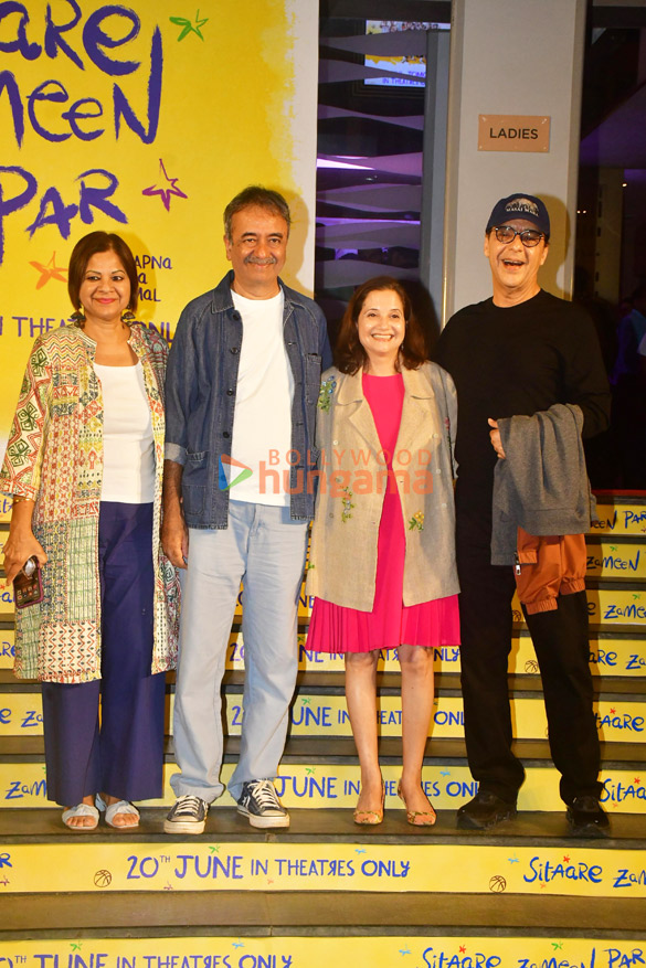 photos aamir khan salman khan tiger shroff genelia deshmukh vicky kaushal and others grace the premiere of sitaare zameen par 10