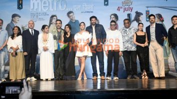 Photos: Aditya Roy Kapur, Sara Ali Khan, Anupam Kher, Fatima Sana Shaikh and others grace the trailer launch of Metro…In Dino