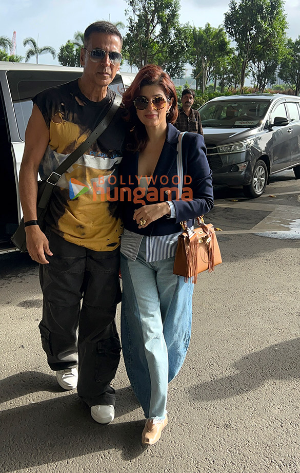 photos akshay kumar and twinkle khanna snapped at the airport 2 2