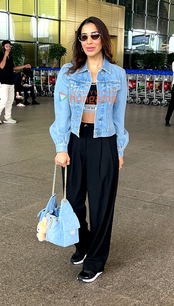 photos amyra dastur elnaaz norouzi and sophie choudry snapped at the airport 3