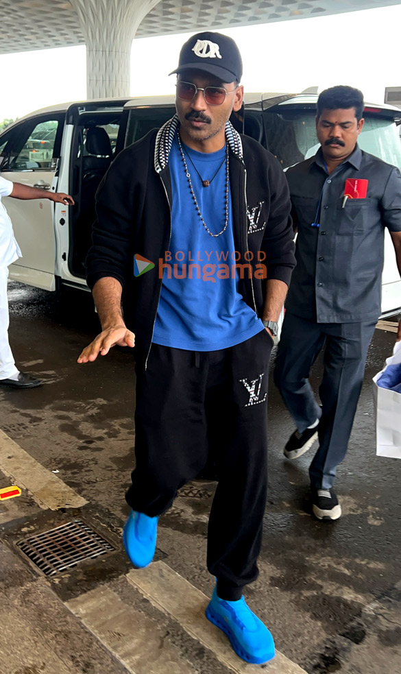 Photos: Ashutosh Rana and Dhanush snapped at the airport Photos: Ashutosh Rana and Dhanush snapped at the airport