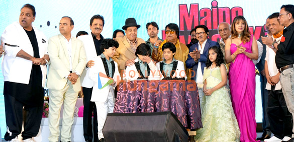 Photos: Dharmendra, Arbaaz Khan, Vidya Malvade, Udit Narayan and Rajpal Yadav attend the launch of Ronnie Rodrigues’ film Maine Pyaar Kiya Phir Se