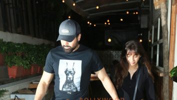 Photos: Emraan Hashmi and Parveen Shahani snapped in Bandra