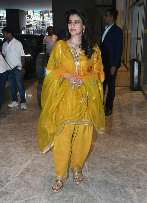 photos kajol snapped while promoting her film maa 2