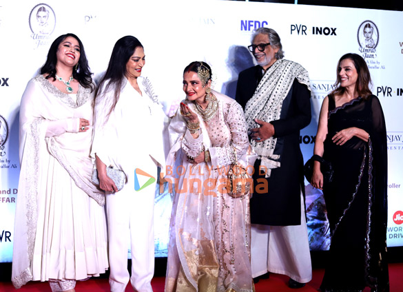 photos rekha aamir khan a r rahman alia bhatt janhvi kapoor simi garewal and others snapped at the re release premiere of umrao jaan 10533 12