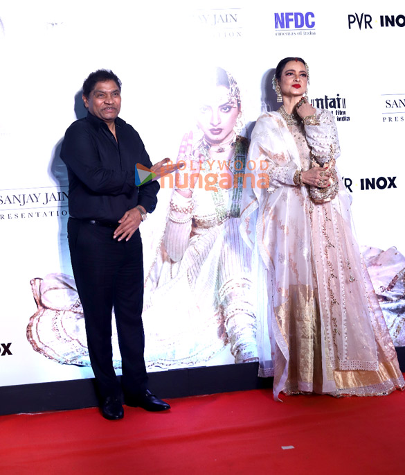 photos rekha aamir khan a r rahman alia bhatt janhvi kapoor simi garewal and others snapped at the re release premiere of umrao jaan 10533 30