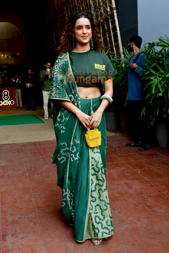 photos sanya malhotra snapped at the launch of essenzaa nutrition 4