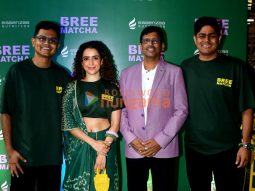 Photos: Sanya Malhotra snapped at the launch of Essenzaa Nutrition