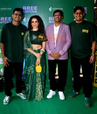 Photos: Sanya Malhotra snapped at the launch of Essenzaa Nutrition