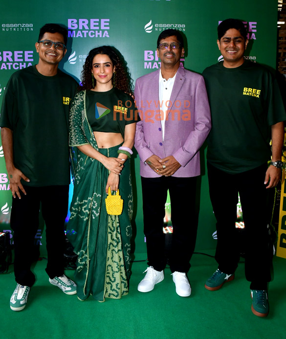 Photos: Sanya Malhotra snapped at the launch of Essenzaa Nutrition Photos: Sanya Malhotra snapped at the launch of Essenzaa Nutrition