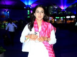Photos: Sara Ali Khan and Aditya Roy Kapur snapped at the airport